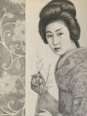 Geisha grafito, serie Japan&Nature
